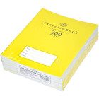 FIS EXERCISE NOTEBOOK, 200 PAGES,10MM SQUARE, FSEBSQ10200N,6 PIECES