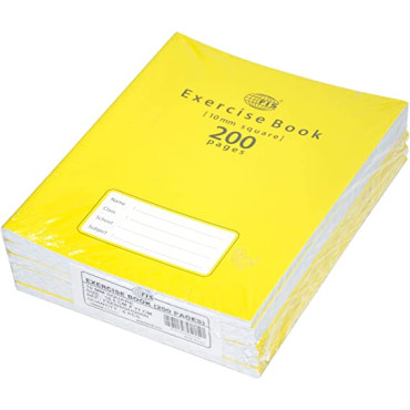 FIS EXERCISE NOTEBOOK 200 PAGES 2 LINE WITH LEFT MARGIN FSEB2LM200N
