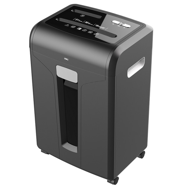 DELI PAPER SHREDDER CROSS CUT 16 SHEETS BLACK 14400