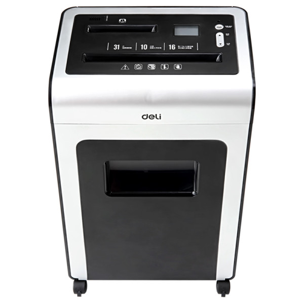 DELI ANION PAPER SHREDDER CD & CROSS CUT 16 SHEETS BLACK E9917