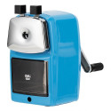 DELI ROTARY METAL PENCIL SHARPENER 0620,SMOOTH SHARPENING ASSORTED COLORS