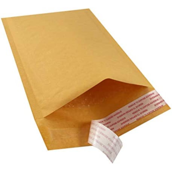 FIS ENVELOPE BROWN BUBBLE 220 X 265 MM FSAE220265N PEEL & SEAL