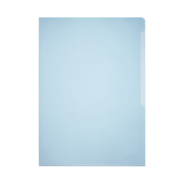 REXEL 12231 PUNCHED POCKET A4 NPR CLEAR BLUE STRIP 25 SHEETS PER PACKET