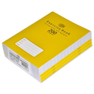 LIGHT SCIENCE BOOK SINGLE LINE ONE SIDE PLAIN LIEBA4SC16, 40 SHEETS(80 PAGES)