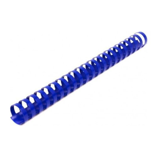SUPER DEAL PLASTIC COMB BINDING RINGS PVC 32MM BLUE, BOX OF 100 PCS