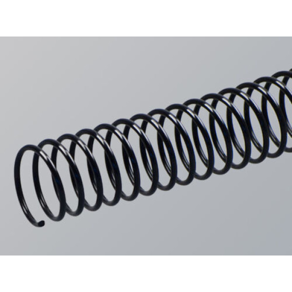 SUPER DEAL PLASTIC COMB BINDING RINGS PVC 35MM BLACK, BOX OF 100 PCS