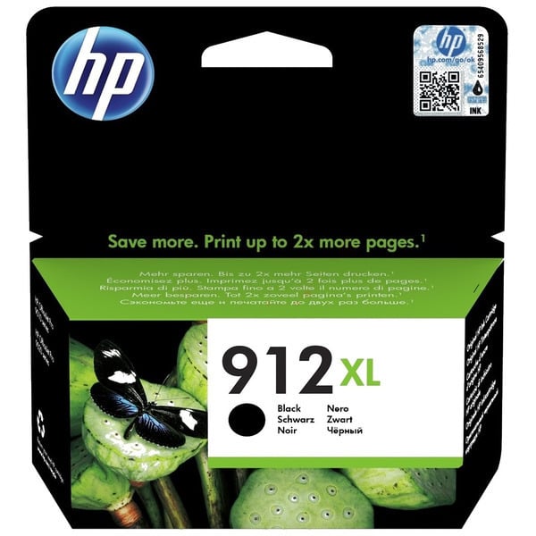 HP 912 XL BLACK ORIGINAL INK CARTRIDGE 3YL84AE