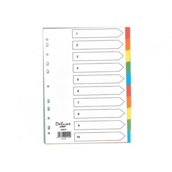  DELUXE DIVIDER PAPER 1-31 44431 TAB W/O NUMBER