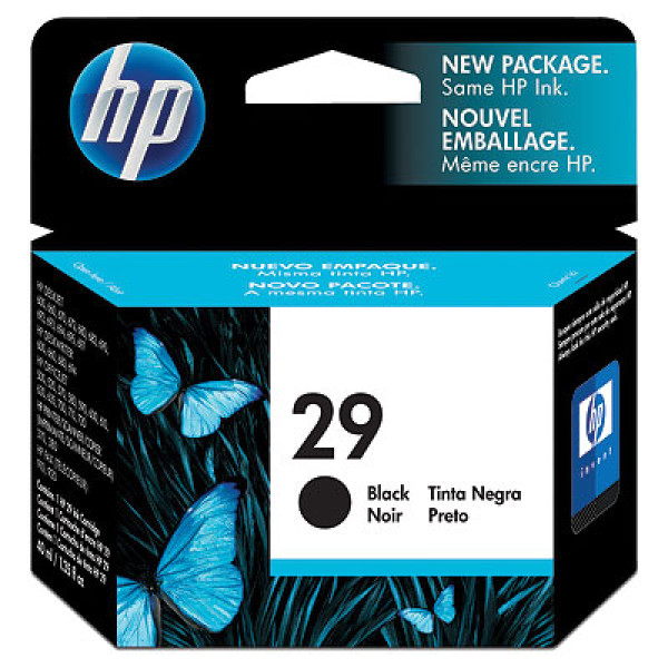 HP 29 INK CARTRIDGE BLACK 51629A