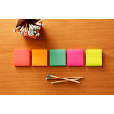 POST-IT 3M 654 5PK (76X76MM) 3"X3" STICKY NOTE NEON COLORS, PACKET OF 5 PCS