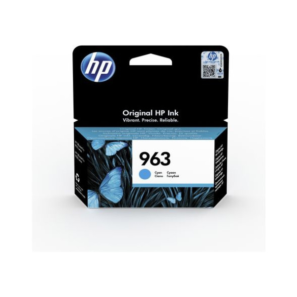 HP 963 INK CARTRIDGE CYAN 3JA23AE