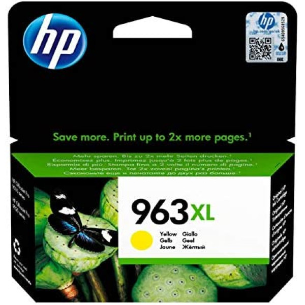 HP 963XL INK CARTRIDGE YELLOW 3JA29AE