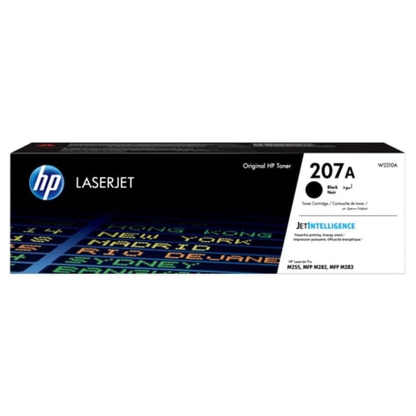 HP 207A W2210A BLACK ORIGINAL LASERJET TONER CARTRIDGE