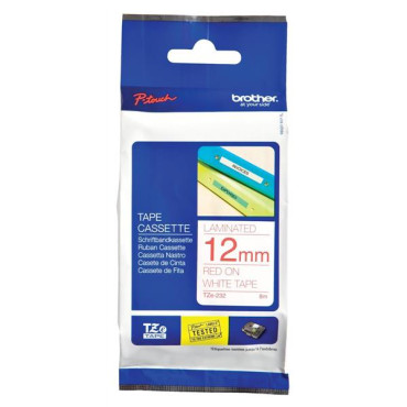 BROTHER TZ-141 TAPE 18MM BLACK ON CLEAR LAMINATED