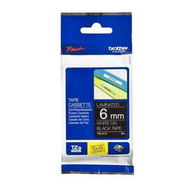 BROTHER TZ-151 TAPE 24MM BLACK ON CLEAR LAMINATED