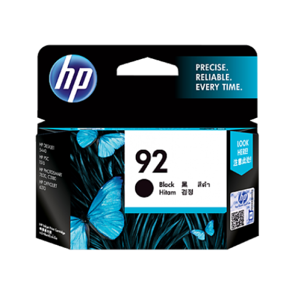 HP 92 INK CARTRIDGE BLACK C9362WA