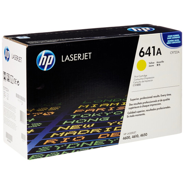 HP 641A LASERJET TONER CARTRIDGE YELLOW C9722A  (4600/4650)