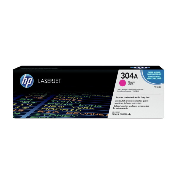 HP 304A LASERJET TONER CARTRIDGE MAGENTA CC533A (CP2020/25/CM2320)