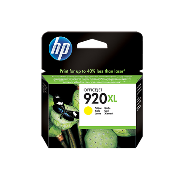 HP 920XL INK CARTRIDGE YELLOW CD974AE