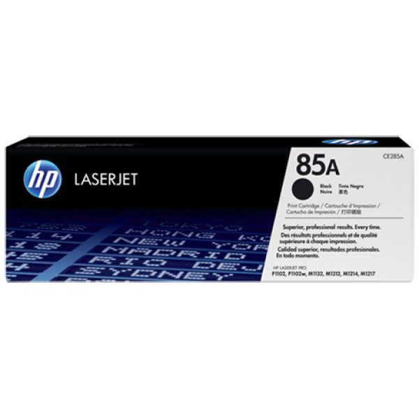 HP 85A LASERJET TONER CARTRIDGE BLACK CE285A (P1102)