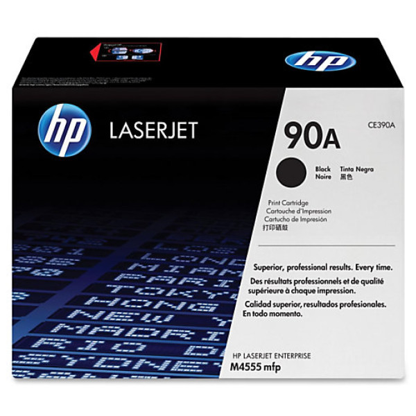 HP 600 SERIES 90A LASERJET TONER CARTRIDGE BLACK CE390A (M4555F MFP)