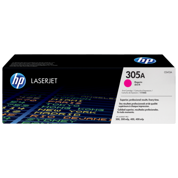 HP 305A LASERJET TONER CARTRIDGE MAGENTA CE413A (PRO M375/400 M451)