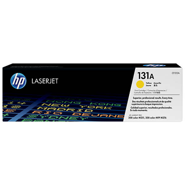 HP 131A YELLOW CF212A LASERJET TONER CATRIDGE YELLOW (200 M251NW)