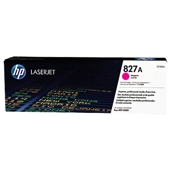 HP 827A LASERJET TONER CARTRIDGE MAGENTA CF303A (LJ M880)