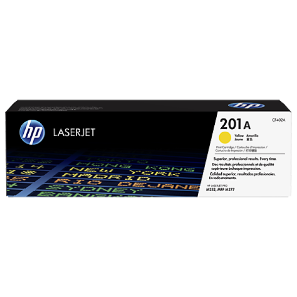 HP 201A LASERJET TONER CARTRIDGE YELLOW CF402A (M252 /M277)