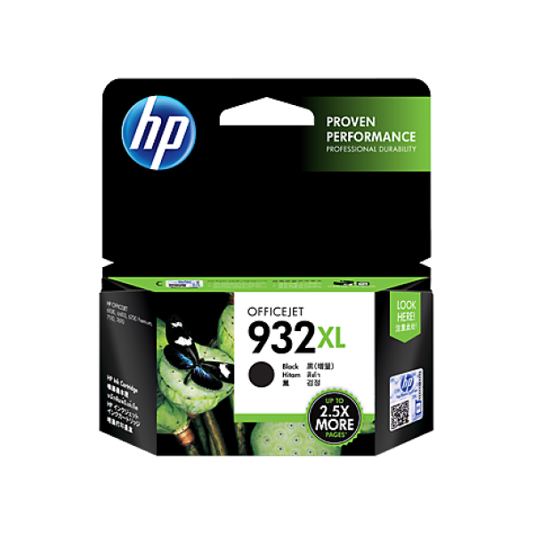 HP 932-XL INK CARTRIDGE BLACK CN053AA