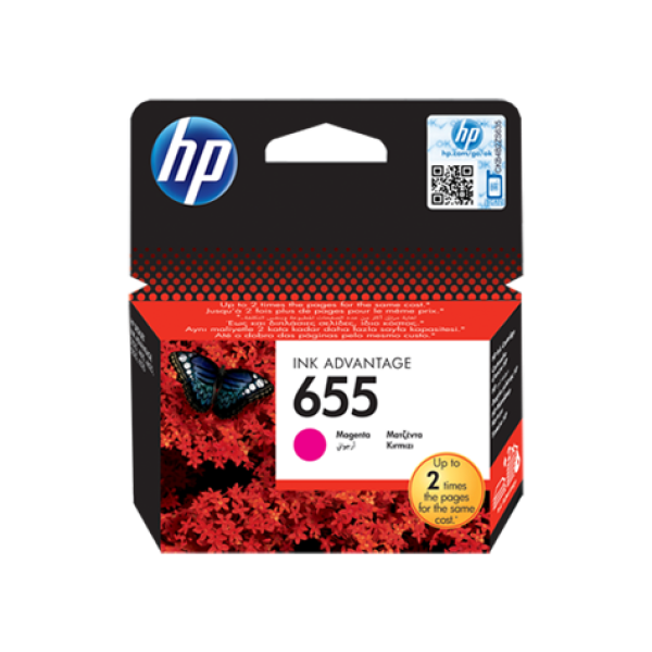 HP 655 INK CARTRIDGE MAGENTA CZ111AE