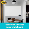 POST-IT DRY ERASE WHITEBOARD SURFACE DEF6x4 WHITE, 4 FT x 6 FT (1.21 M X 1.82 M)