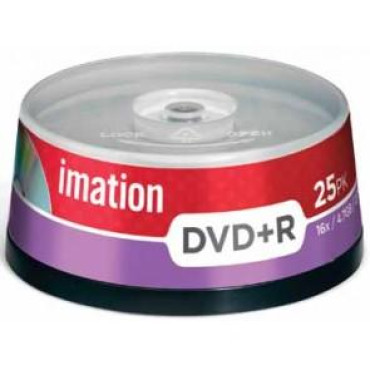 DVD-R IMATION 4.7GB  120MIN/ 16X SPINDLE 25/PCS
