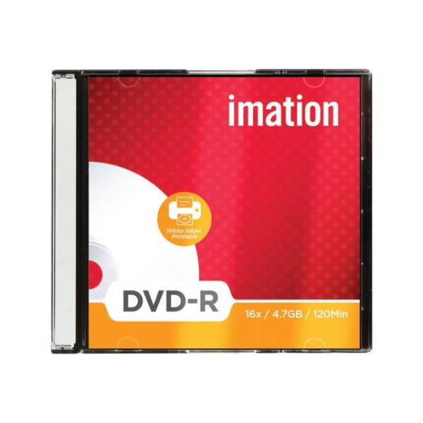 DVD-R IMATION 4.7GB  120MIN/ 16X JEWEL CASE