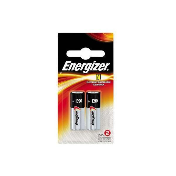 ENERGIZER N E90BP2 ALKALINE BATTERY, PACK OF 2 PCS