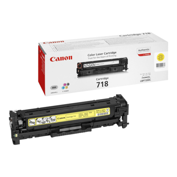 CANON EP 729 TONER CARTRIDGE YELLOW