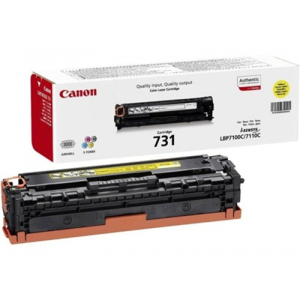 CANON EP 731 TONER CARTRIDGE YELLOW