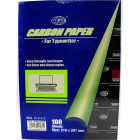 FIS CARBON PAPER 100SHEETS 210 X 297 MM FSCEA4BK,BLACK