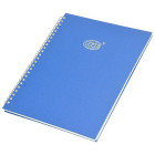 FIS FSMNA42QSB 2QR REGISTER/MANUSCRIPT BOOK WITH SIDE SPIRAL BINDING,RULED 96 SHEETS, BLUE 