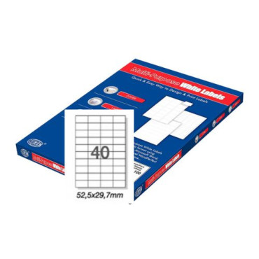 AVERY LABEL LASER ZWECKFORM  A4 3667 WHITE, 64 LABELS/SHEET,PACKT