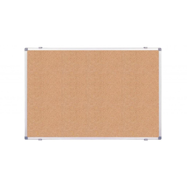 SUPER DEAL CORK BOARD ALUMINIUM FRAME 45CM X 60CM