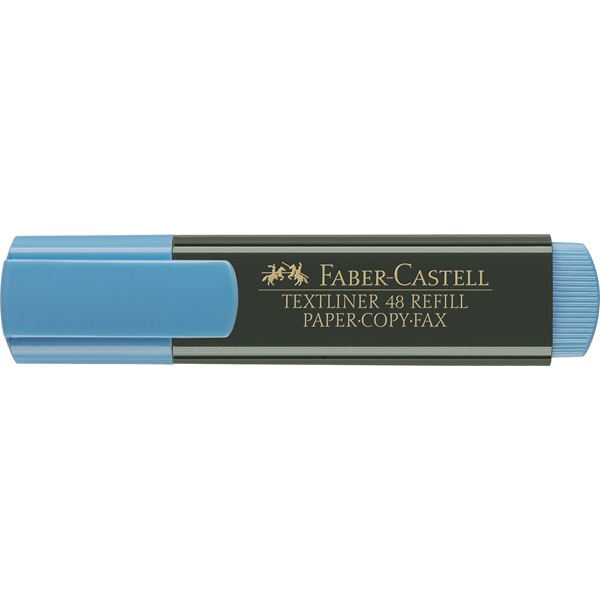 FABER CASTELL HIGHLIGHTER BLUE 154851, BOX OF 10 PCS 