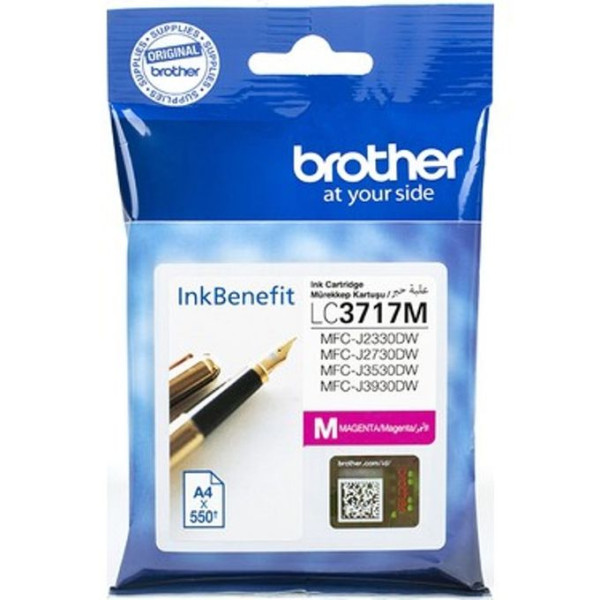 BROTHER LC3717M MAGENTA INK CARTRIDGE