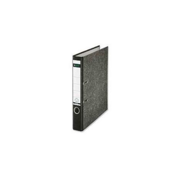 LEITZ BOX FILE 1104 A4 4.5CM NARROW MARBLE  BLACK                 