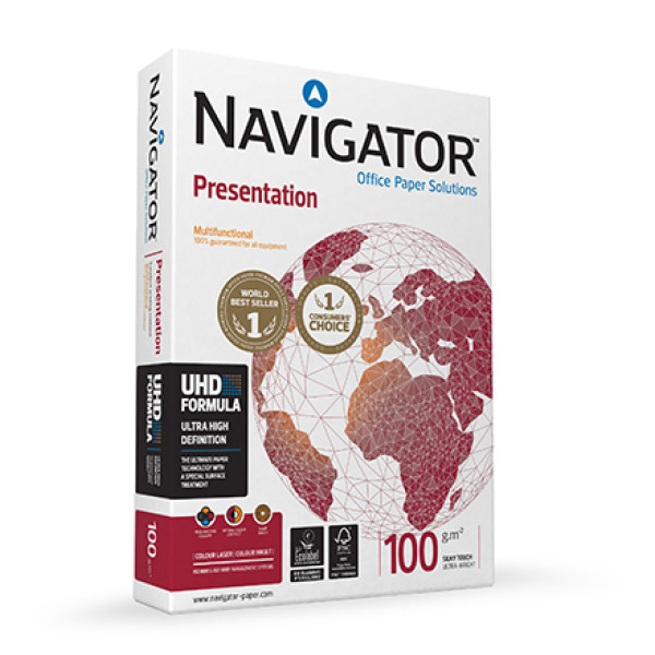 A4 NAVIGATOR PAPER 100 GSM WHITE