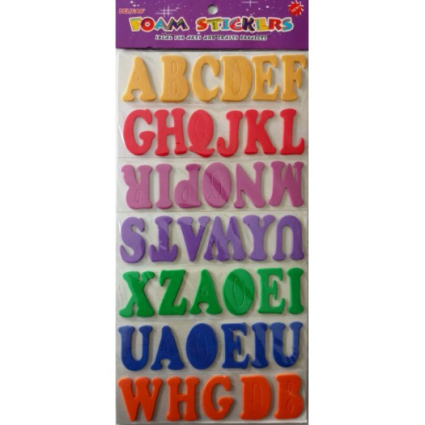 SADAF FS14 FOAM STICKER ENGLISH LETTER