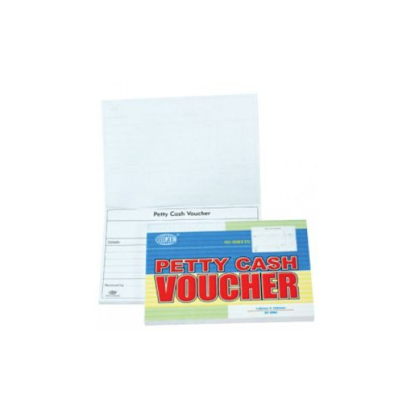 FIS PETTY CASH VOUCHER A6 FSCLP50A6 148MM X 105MM 80 GSM,50SHEETS