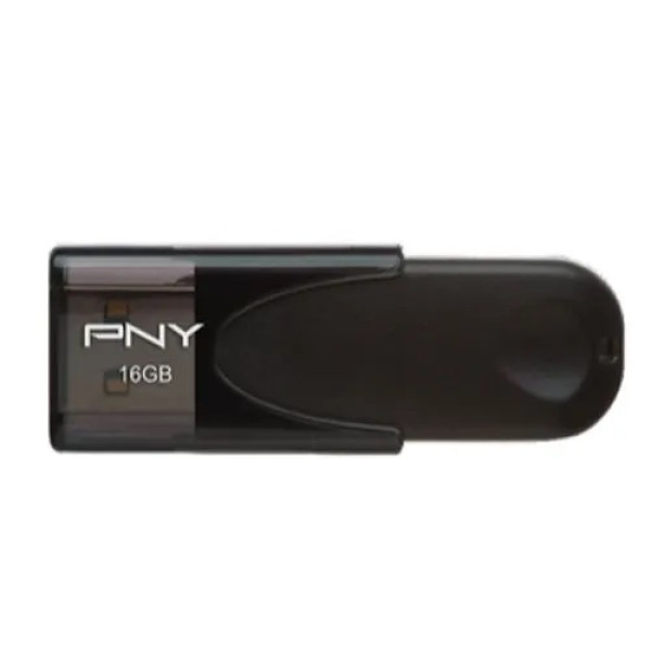 PNY USB 2.0 FLASH DRIVE SLEDGE 16GB FD16GSLEDGE-EF,BLACK