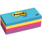 POST-IT 3M 653AU (34.9X47MM) 1.5"X2" STICKY NOTE ULTRA COLORS, PACKET OF 12 PCS