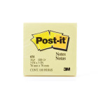 POST-IT 3M 654 (76X76MM) 3"X3" STICKY NOTE YELLOW